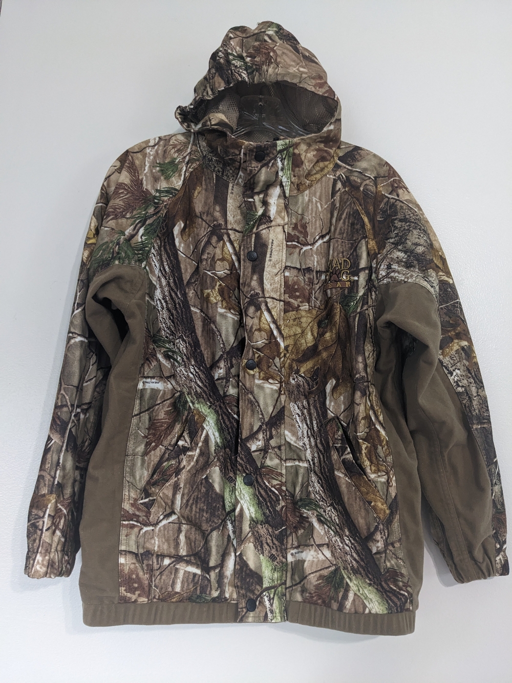 Realtree Mad Dog Gear Jacket Youth Large Camouflage Hunting Outdoor Hiking